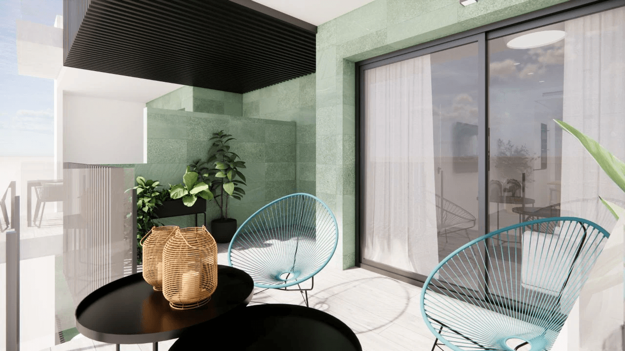 Apartamento en venta de 2 dormitorios en Torre de la Horadada