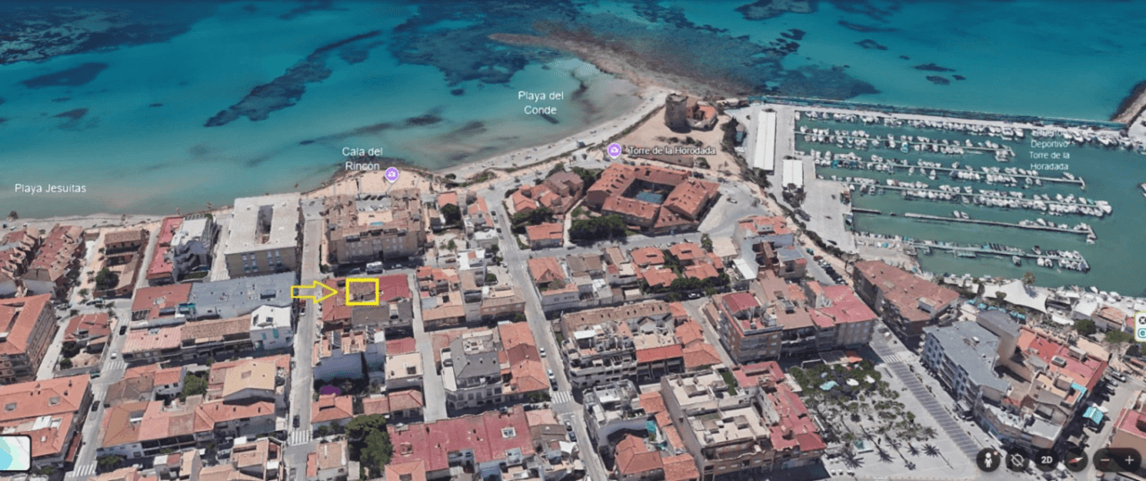 Apartamento en venta de 2 dormitorios en Torre de la Horadada