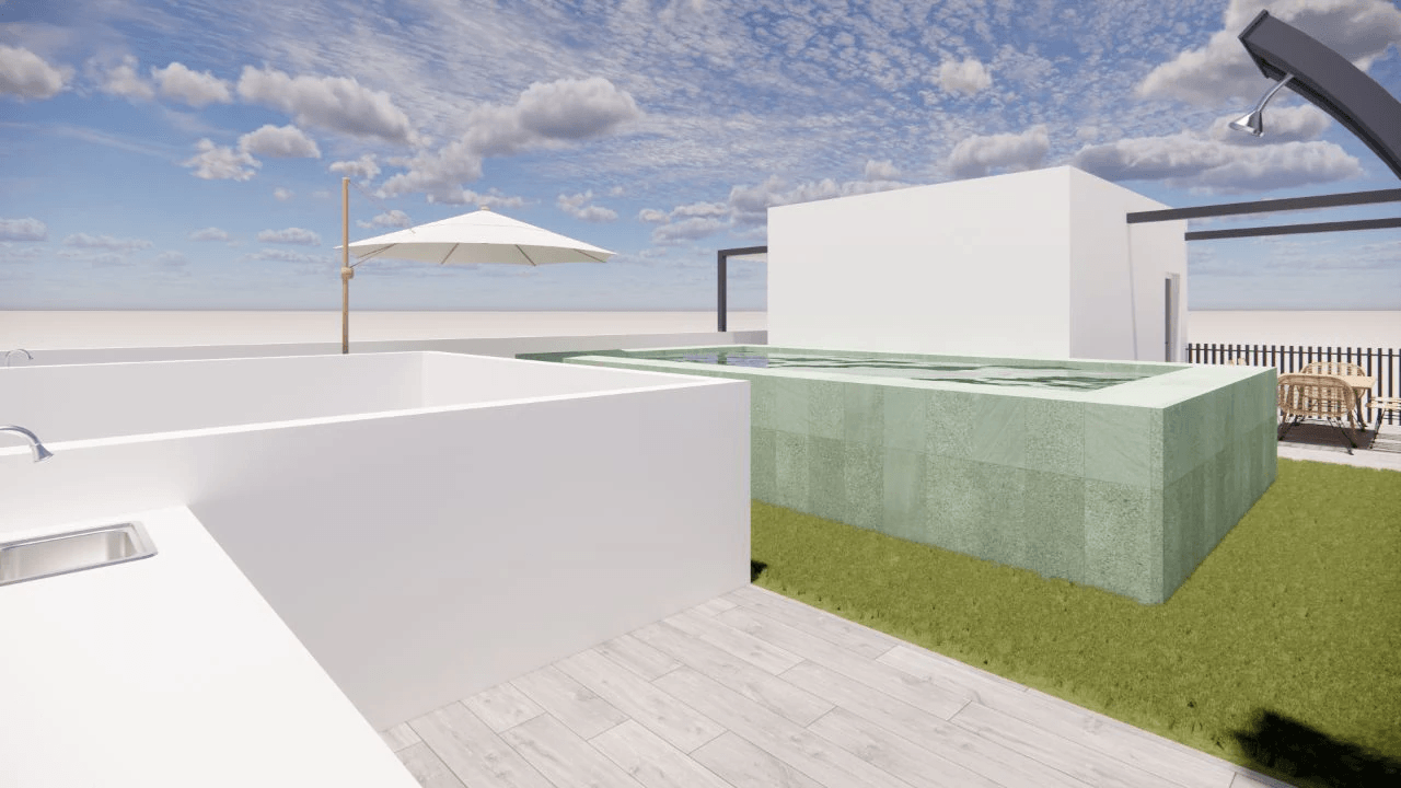 Apartamento en venta de 2 dormitorios en Torre de la Horadada