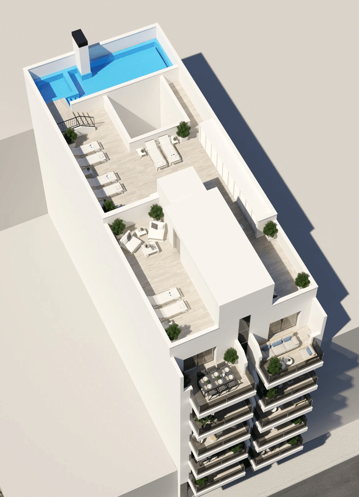 Apartamento en venta de 3 habitaciones en Playa del Cura, Torrevieja