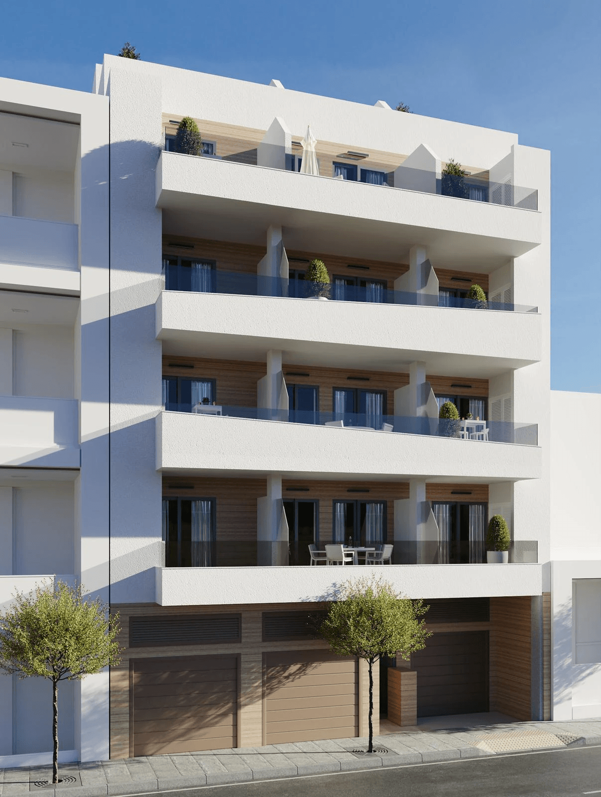 Apartamento moderno en venta con terraza en Torrevieja Centro