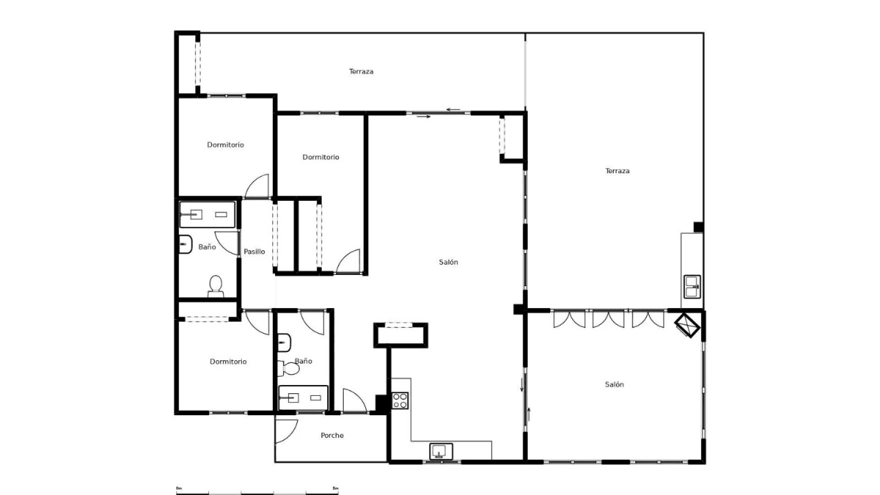 Apartamento en venta de 3 habitaciones en Orihuela, Los Dolses
