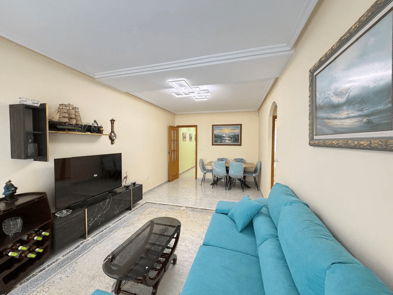 Apartamento en venta de 3 dormitorios en Playa del Cura, Torrevieja.